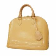 Pre-owned Fabric handbags Louis Vuitton Vintage , Yellow , Dames