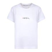 Wit T-shirt met korte mouwen Stella McCartney , White , Dames