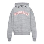 Hoodie Dsquared2 , Gray , Heren