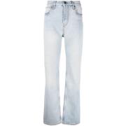 Blauwe Straight Jeans Casual Stijl Etro , Blue , Dames