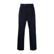 Blauwe Casual Formele Broek Etro , Blue , Heren