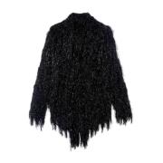 Glitter Tassel Shirt Stella McCartney , Black , Dames