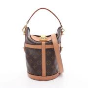 Pre-owned Canvas handbags Louis Vuitton Vintage , Brown , Dames