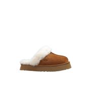 Disquette suède slides UGG , Brown , Dames