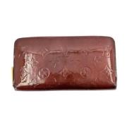 Pre-owned Fabric wallets Louis Vuitton Vintage , Red , Dames