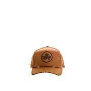 Bladpet met vintage details Dsquared2 , Brown , Unisex