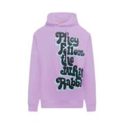 Grafische Print Hoodie voor Mannen Pharmacy Industry , Purple , Heren