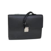 Pre-owned Leather louis-vuitton-bags Louis Vuitton Vintage , Black , D...