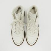 Pre-owned Leather sneakers Dolce & Gabbana Pre-owned , White , Heren