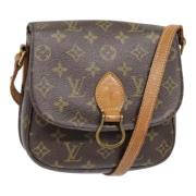 Pre-owned Canvas louis-vuitton-bags Louis Vuitton Vintage , Brown , Da...