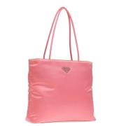 Pre-owned Nylon prada-bags Prada Vintage , Pink , Dames