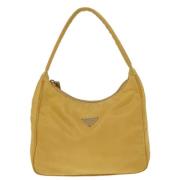 Pre-owned Fabric prada-bags Prada Vintage , Yellow , Dames