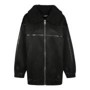 Bomber Over Jacket Rotate Birger Christensen , Black , Dames