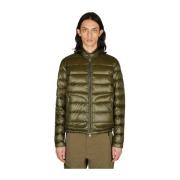 Gewatteerde Shell Jas Moncler , Green , Heren