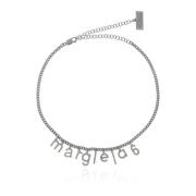 Ketting met logo MM6 Maison Margiela , Gray , Dames