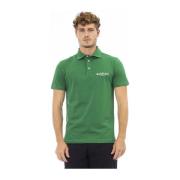 Geborduurd Logo Polo Shirts Trend Baldinini , Green , Heren