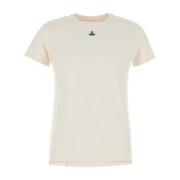 Ivoor Katoenen T-shirt Vivienne Westwood , White , Heren