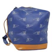 Pre-owned Leather louis-vuitton-bags Louis Vuitton Vintage , Blue , Da...