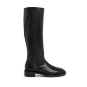 Stijlvolle Kniehoge RijHoge Laarzen Stuart Weitzman , Black , Dames