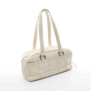 Pre-owned Fabric chanel-bags Chanel Vintage , White , Dames