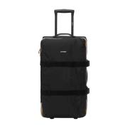 Stijlvolle Blossac Trolley voor Reizen K-Way , Black , Unisex