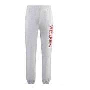 Casual Katoenen Broek Sporty & Rich , Gray , Heren