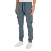 Grijze Cargo Skinny Broek Calvin Klein , Gray , Heren