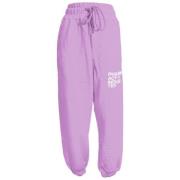 Casual Sweatpants met Koord en Logo Print Pharmacy Industry , Purple ,...