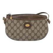 Pre-owned Leather gucci-bags Gucci Vintage , Beige , Dames