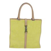 Pre-owned Canvas gucci-bags Gucci Vintage , Green , Dames