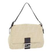 Pre-owned Canvas fendi-bags Fendi Vintage , Beige , Dames