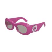 Fuchsia Grijs Zonnebril Gg1696S 004 Gucci , Pink , Dames