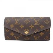 Pre-owned Fabric wallets Louis Vuitton Vintage , Brown , Dames