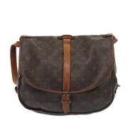 Pre-owned Canvas louis-vuitton-bags Louis Vuitton Vintage , Brown , Da...