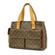 Pre-owned Canvas totes Louis Vuitton Vintage , Brown , Dames