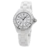 Pre-owned Glass watches Chanel Vintage , White , Dames