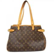 Pre-owned Fabric shoulder-bags Louis Vuitton Vintage , Brown , Dames