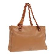 Pre-owned Leather prada-bags Prada Vintage , Brown , Dames