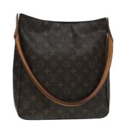 Pre-owned Canvas louis-vuitton-bags Louis Vuitton Vintage , Brown , Da...