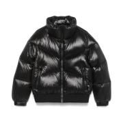 Zwarte Bomberjack Woolrich , Black , Heren