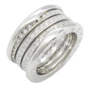 Pre-owned Metal rings Bvlgari Vintage , Gray , Dames