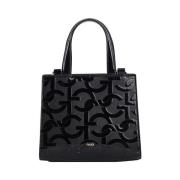 Zwarte Handtas Ada Mini Gaudi , Black , Dames