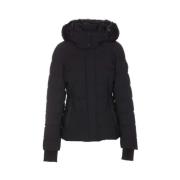 Moderne Jas voor Stijluitdrukking Moose Knuckles , Black , Dames