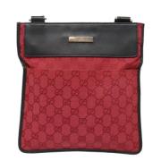 Pre-owned Canvas gucci-bags Gucci Vintage , Red , Dames