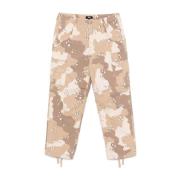 Camouflage Cargo Broek Bruin Stüssy , Brown , Heren