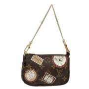 Pre-owned Canvas louis-vuitton-bags Louis Vuitton Vintage , Brown , Da...