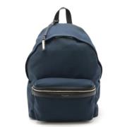 Pre-owned Canvas backpacks Yves Saint Laurent Vintage , Black , Dames