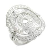 Pre-owned Metal rings Bvlgari Vintage , Gray , Dames