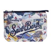 Neopreen etui met print en rits MC2 Saint Barth , Multicolor , Dames