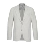 Klassieke Wollen Blazer voor Mannen Eduard Dressler , Gray , Heren